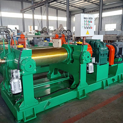 Customized Rubber Mixing Machine , Multifunction Two Roll Mixing Mill