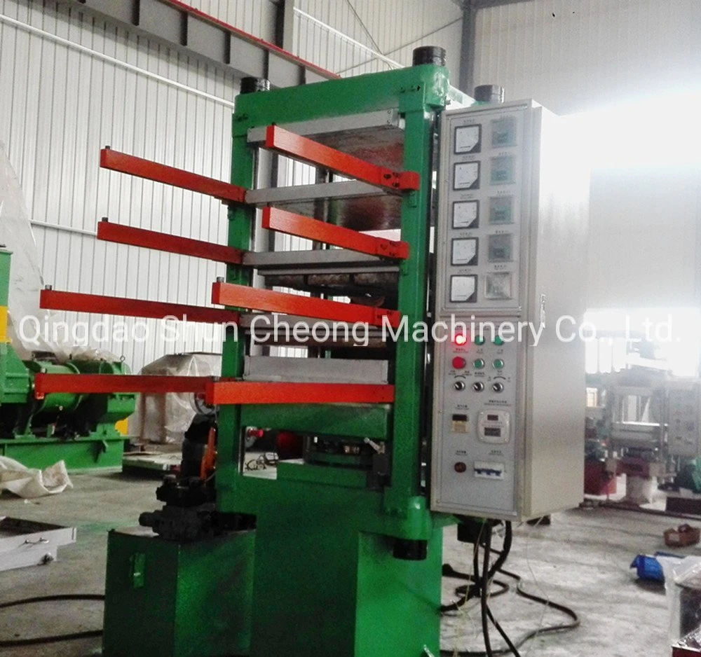 Pavimento di gomma di alta efficienza che fa macchinario/Mats Hydraulic Vulcanizing Press Machine di gomma